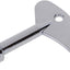 Llave triangular para cerradura puerta plata