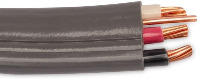 Cable UF-B 6/3 alimentador subterráneo 100pies