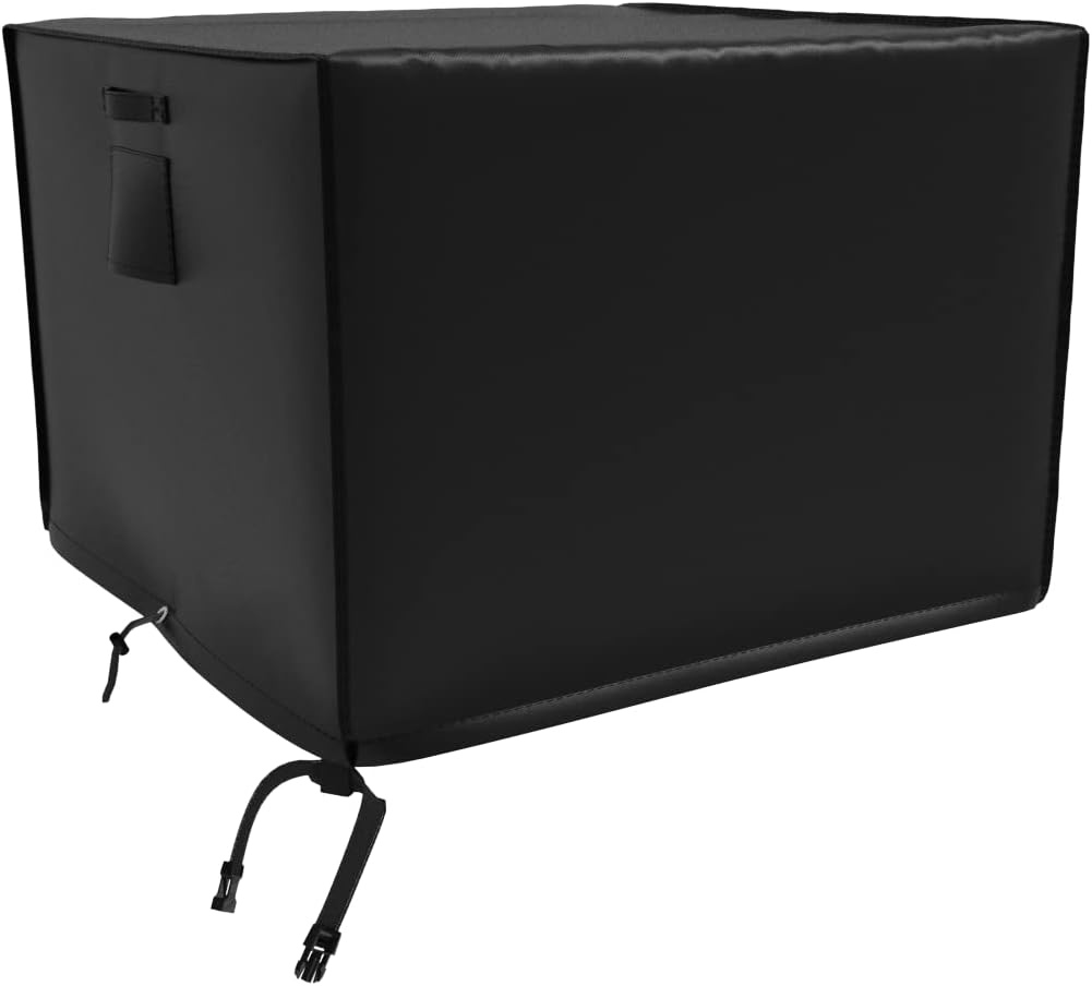 Cubierta cuadrada hoguera gas 32x32x24" impermeable negro