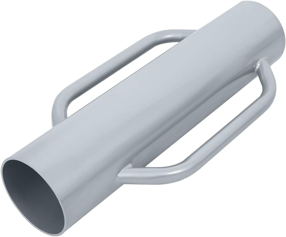 Poste metal para valla en T con mango 30lb plateado