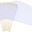 12 Banderas Blancas 8x12pulg Decoración