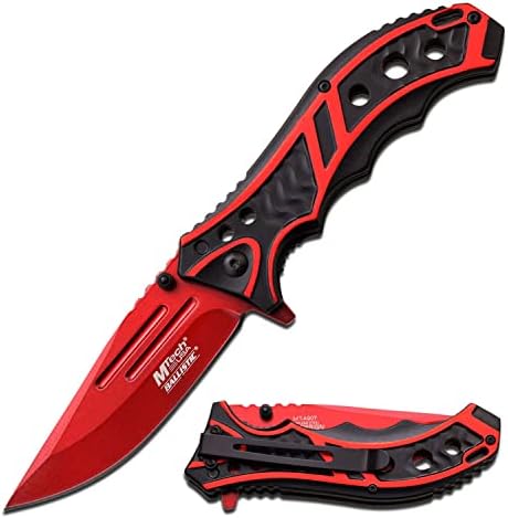 Cuchillo plegable con resorte