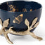 Bowl con soporte dorado 4.5x2.75pulg