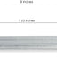 4 Brazos Rodamiento Planeador 9" 7 1/2" Agujero