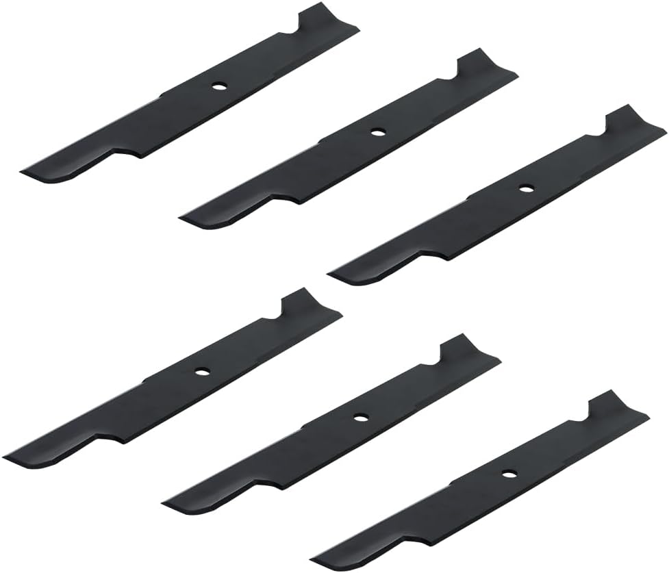 6 Cuchillas Repuesto Cortacésped Bad Boy 54pulg Negro