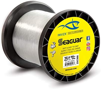 Línea pesca fluorocarbono transparente varios tamaños