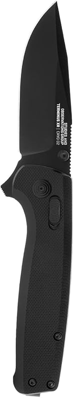 Cuchillos plegables EDC ambidiestros mango G10 hoja D2