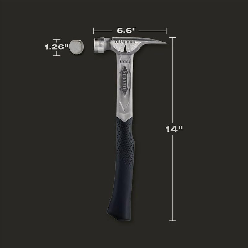 Martillo titanio cara lisa 10oz