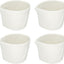 Set 4 Jarras Cerámica Té Café 4oz