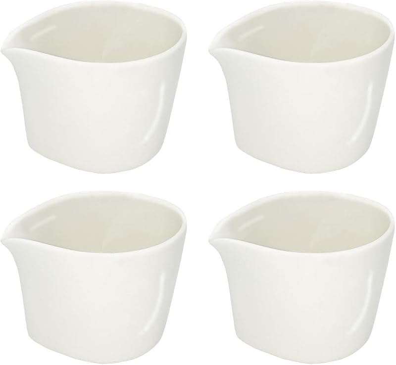 Set 4 Jarras Cerámica Té Café 4oz