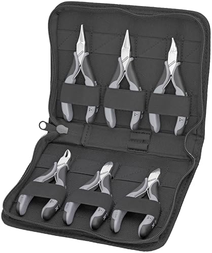 Set 6 Pzas Alicates Electrónicos KniPEX