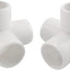 Conector PVC 5 vías 3/4pulg jardín 6 Pzas