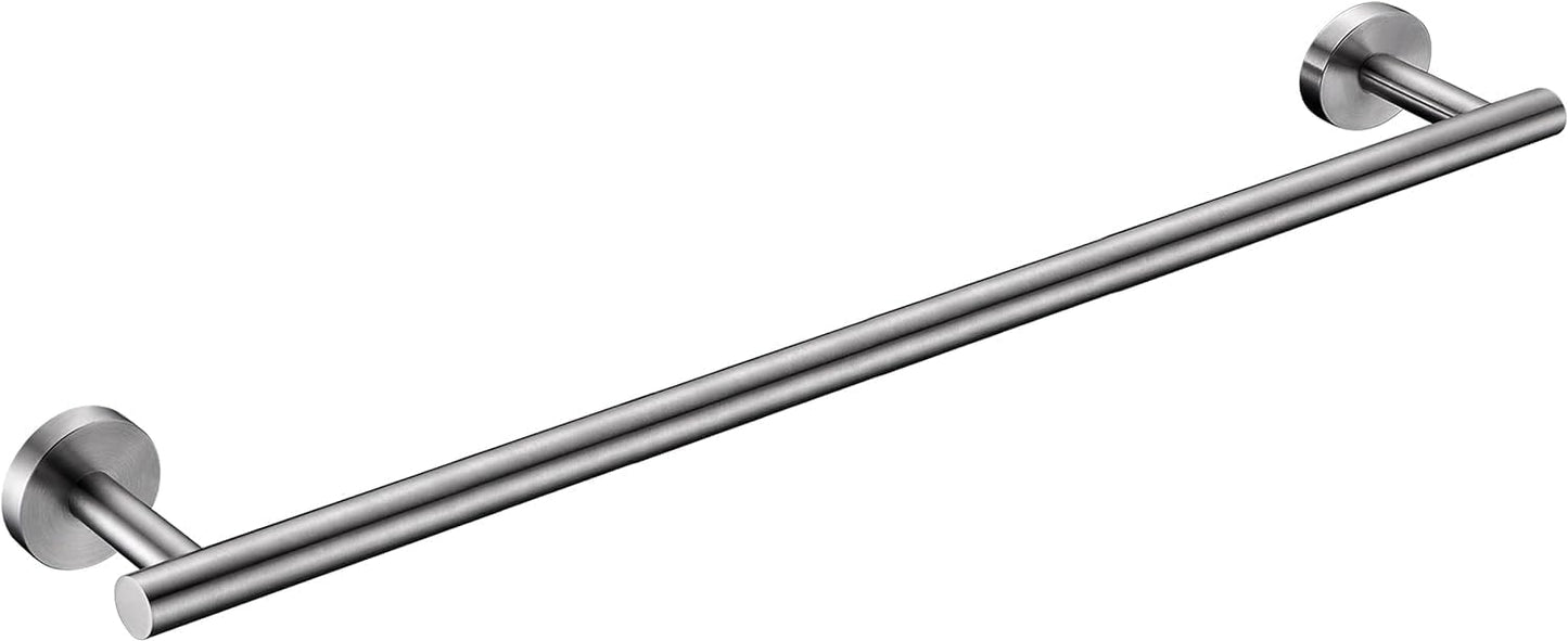 Toallero acero inox SUS304 28pulg para baño y cocina