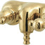Grifo bañera vintage patas garra centro 3-3/8" latón pulido