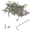 Set 100 Pzas M2.5x12mm Acero Inox 304 Hex con Botón
