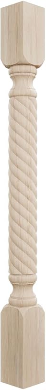 Columna gabinete Hamilton madera caucho 35 1/2H
