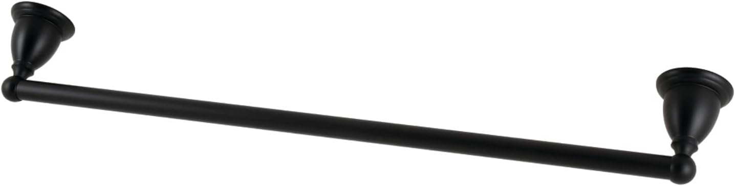 Toallero 24pulg color negro mate