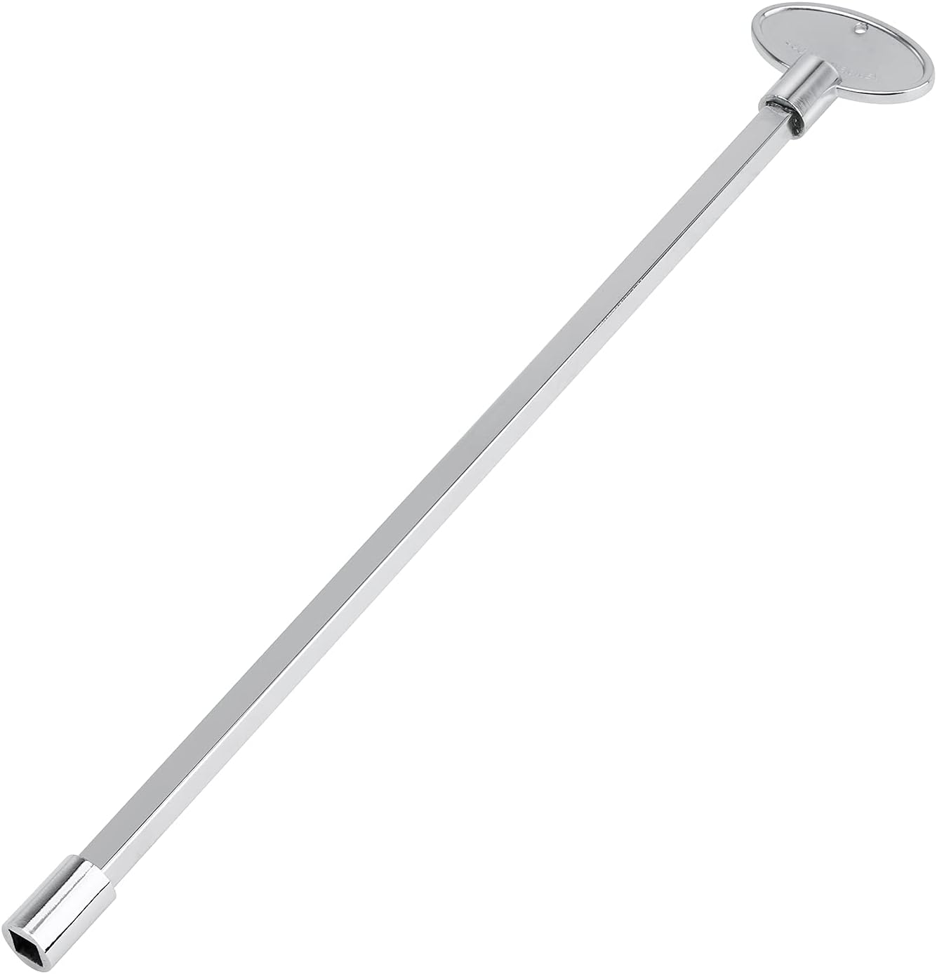 Llave universal válvula gas 12" comp 1/4 y 5/16 cromo