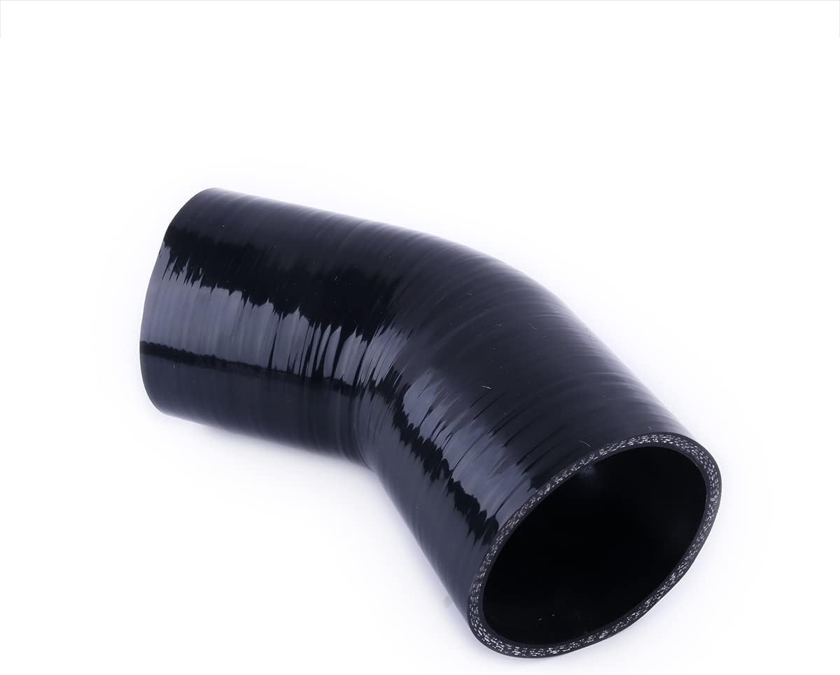 Codo 45 grados manguera silicona intercooler 3.5" 102mm