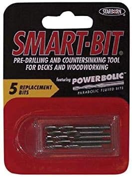 Broca acero inox vástago 3/4pulg 5uds