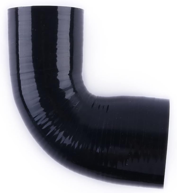 Reductor codo 90 grados silicona 3-3.25 pulg 4 capas turbo