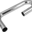 Tubo escape 2" acero inox 304 curva 90 y 180 grados