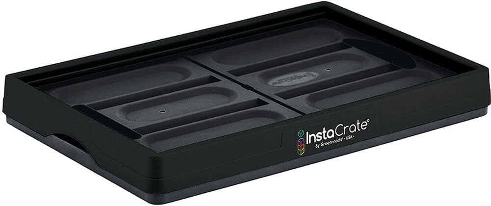 Contenedor plegable InstaCrate 12gal color negro