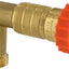 Regulador agua 40-50 PSI con protector manguera 90grados