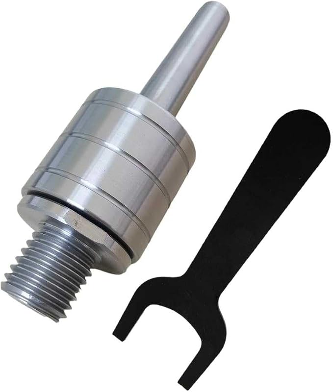 Adaptador mandril contrapunto 1x8tpi montaje morse #2 torno madera