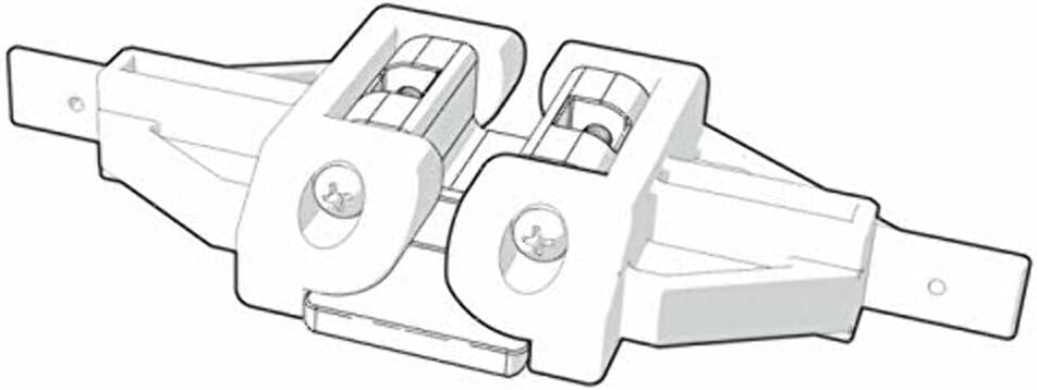 Montaje de Bisagra 1033 para Puertas y Ventanas de Madera