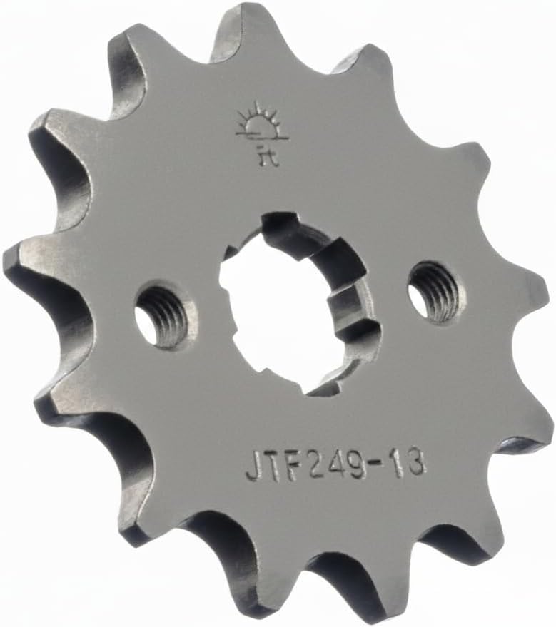 Piñón Frontal de Acero Inox Gris para Uso Industrial
