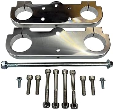 Kit abrazadera triple 45/48mm para horquillas Pitbike Pitpro