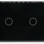 Interruptor inteligente aluminio vidrio 2.5D WiFi 2.4GHz Tuya Alexa