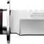 Cuchillo fijo 10.5" hoja satinada mango madera marrón