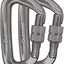 Mosquetones aluminio 3.2x2 pulg senderismo camping