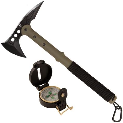 Hacha Ranger Hawk con brújula United Cutlery
