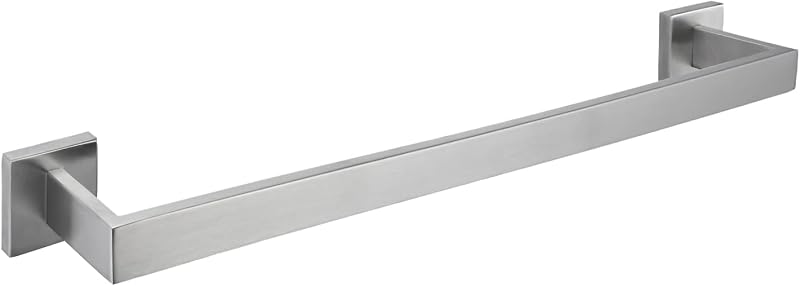 Toallero níquel cepillado 24" acero inox SUS304 baño cocina