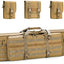 Estuche táctico transporte doble 36-46"
