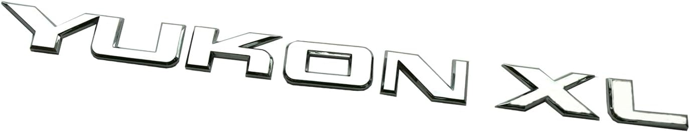 Emblema placa identificación puerta SUV Yukon XL cromado