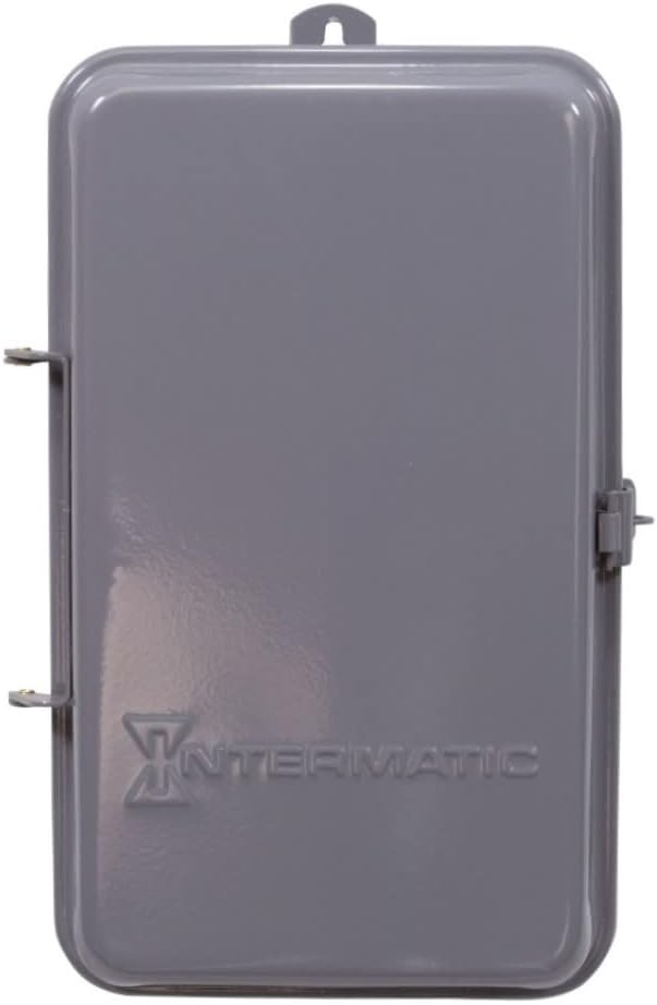 Caja eléctrica acero 5 1/2x9 3/8x3 5/8 gris