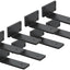 8 Soportes Estante Flotante 5pulg Hierro Resistente
