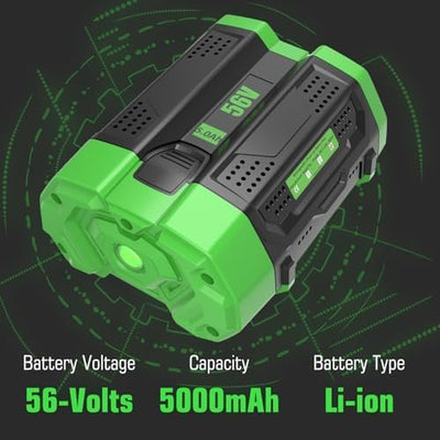 2 Baterías Repuesto 56V BA2800 para EGO