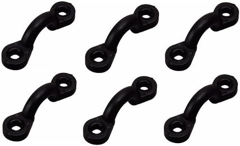 Packs 6 Pzas Ojos de Pared Negro