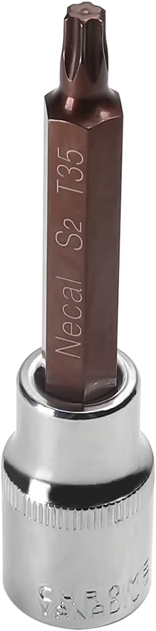 Socket Torx T35 1/2pulg acero 3.937pulg auto impacto