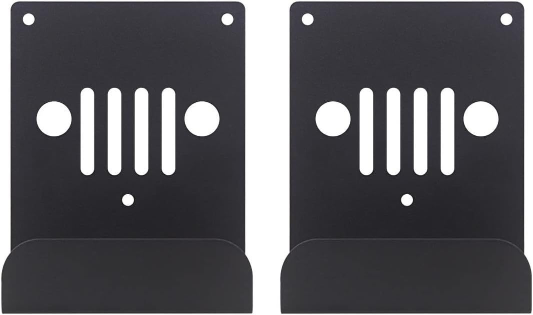 Perchas pared Jeep 2 Pzas soporte puerta goma comp JK JL