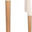 Set espátulas silicona mango madera 12x9pulg hornear mezclar