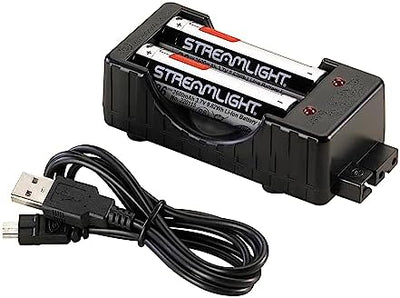 Batería Li-Ion 18650 con cargador USB