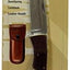 Cuchillo plegable 7.7pulg acero inox mango madera