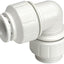 Codo unión CTS 1pulg color blanco
