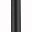 Brazo ducha 10pulg negro mate repuesto techo